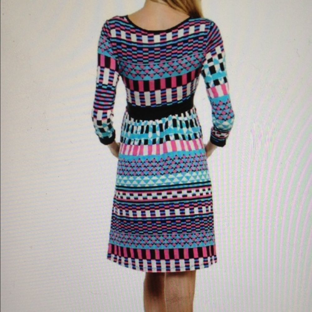 ❤️MOMS DAY GIFT❤️Bellino Multi Color Dress- Size M - Picture 3 of 5
